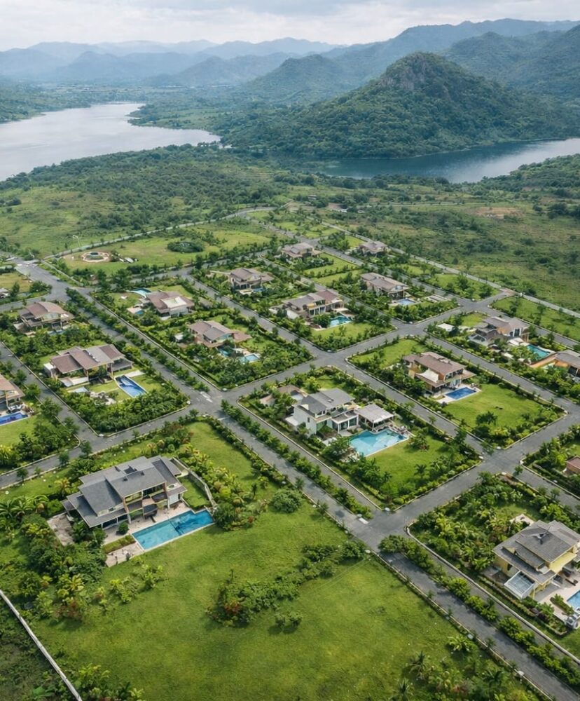 Land investment near Bangalore airport beyond Devanahalli — Amirii Ventures project site