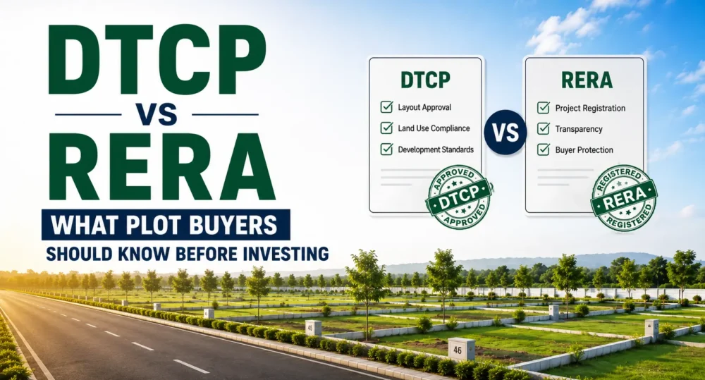 DTCP vs RERA: What plot buyers should know before investing