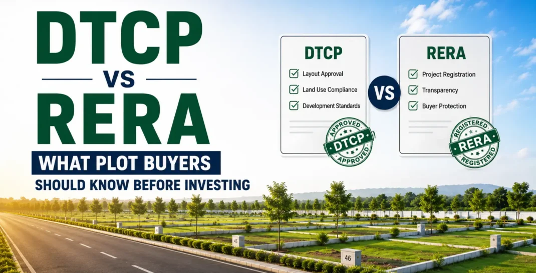 DTCP vs RERA: What plot buyers should know before investing