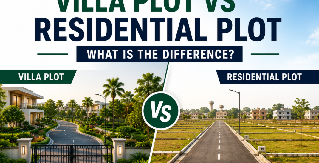 Villa Plot vs Residential Plot What Is the Difference