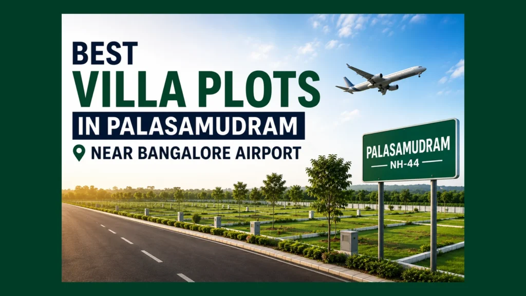 Villa plots in Palasamudram near Bangalore airport — Amirii Ventures plotted development