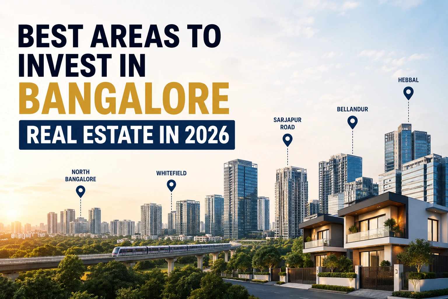 Best Areas to Invest in Bangalore Real Estate in 2026