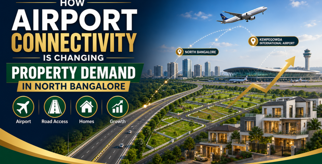 Airport Connectivity Property Demand in North Bangalore