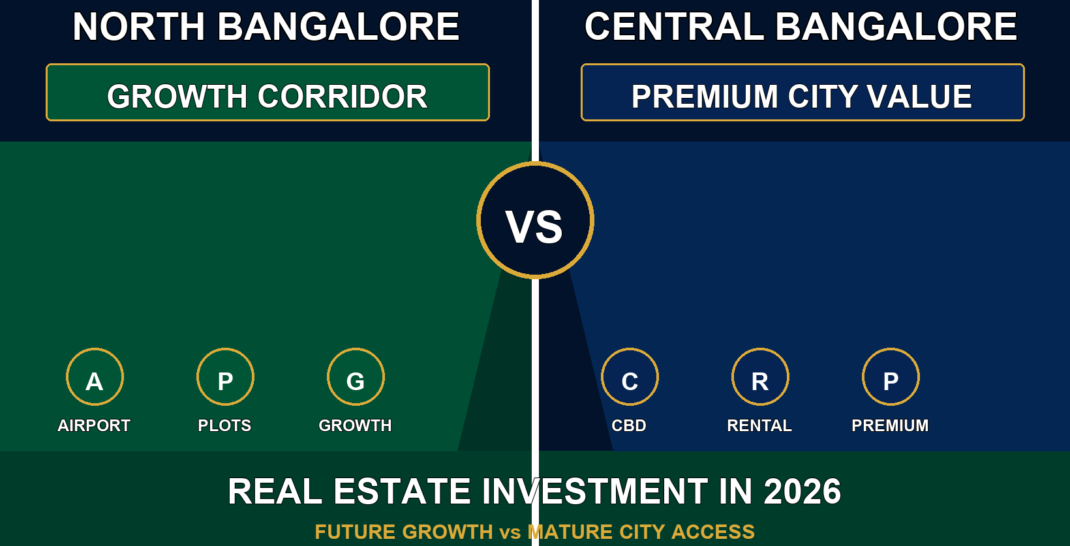 north-bangalore-vs-central-bangalore-featured North Bangalore vs Central Bangalore Real Estate Investment in 2026