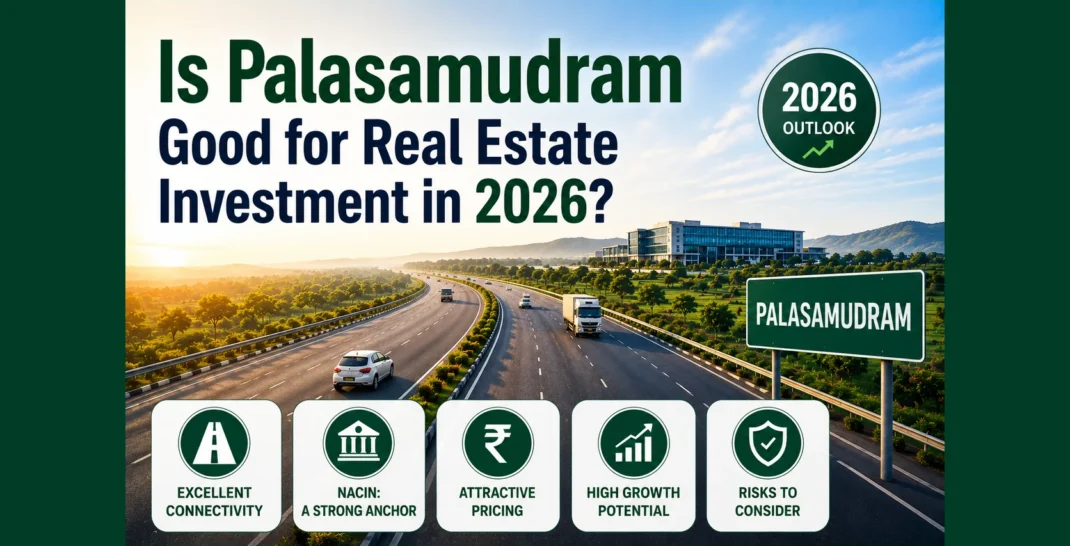 Is Palasamudram good for real estate investment in 2026 — connectivity, pricing and growth outlook