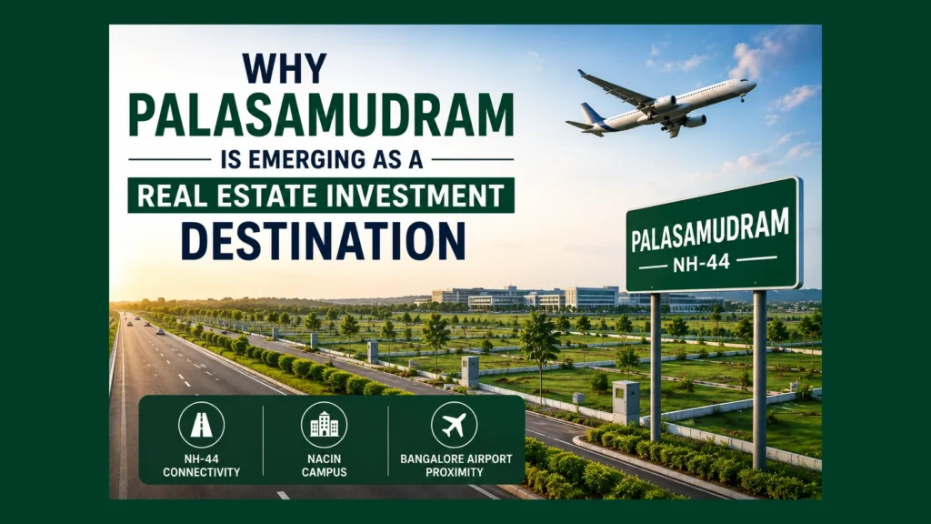 Palasamudram real estate investment destination near Bangalore airport — Amirii Ventures